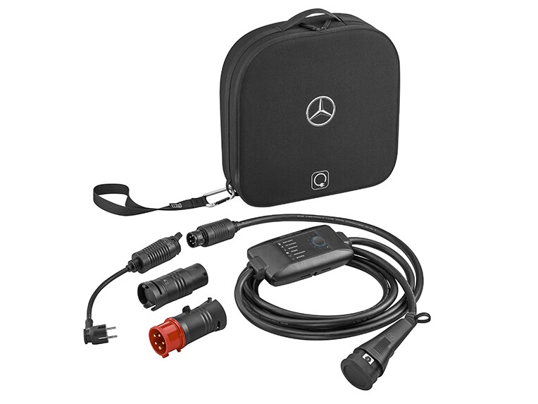 El Flexible Charging System Pro del EQE de Mercedes-Benz.