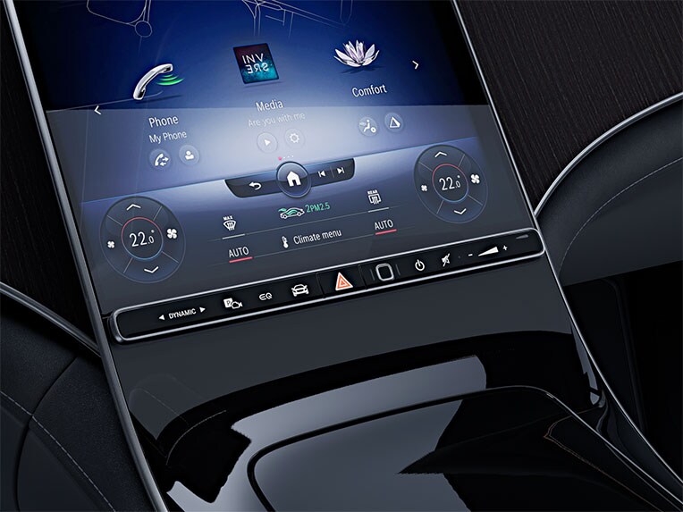 DYNAMIC SELECT en el EQE Berlina.