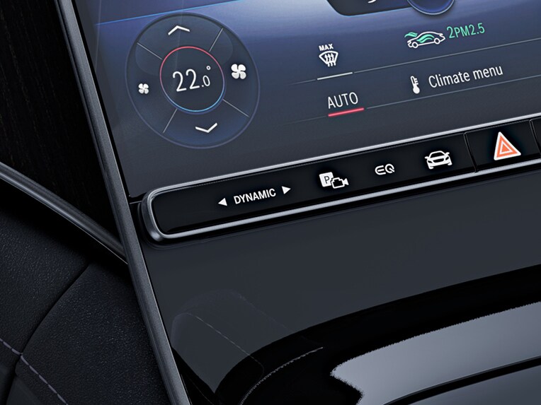 DYNAMIC SELECT para el EQE SUV de Mercedes-Benz.