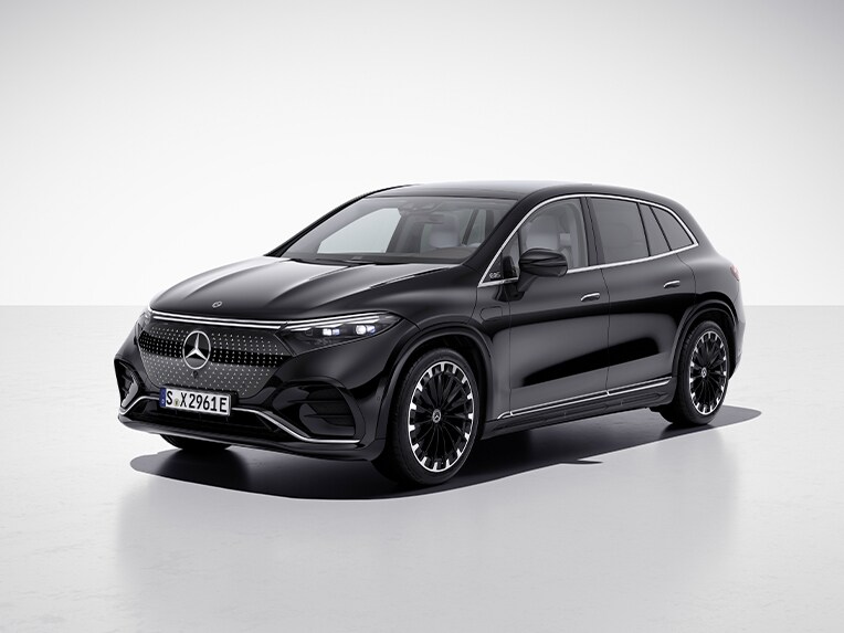 El EQS SUV de Mercedes-Benz con la línea AMG Line.