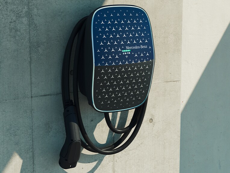 La Mercedes-Benz Wallbox.