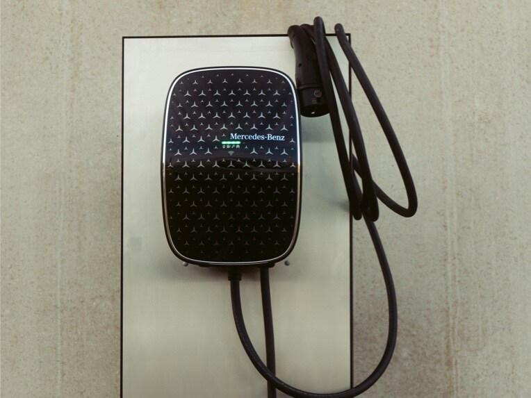 La Wallbox Home de Mercedes-Benz para cargar en casa.