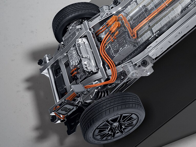 Preacondicionamiento de la batería en el Clase G totalmente eléctrico de Mercedes-Benz.