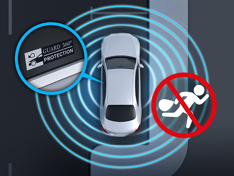 Protección del vehículo GUARD 360° Plus para el Clase G totalmente eléctrico de Mercedes-Benz.