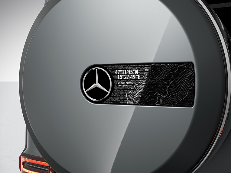 El Clase G totalmente eléctrico de Mercedes-Benz con el paquete de diseño Schöckl de MANUFAKTUR.