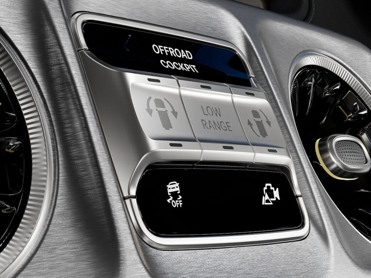 G-STEERING del Clase G totalmente eléctrico de Mercedes-Benz.