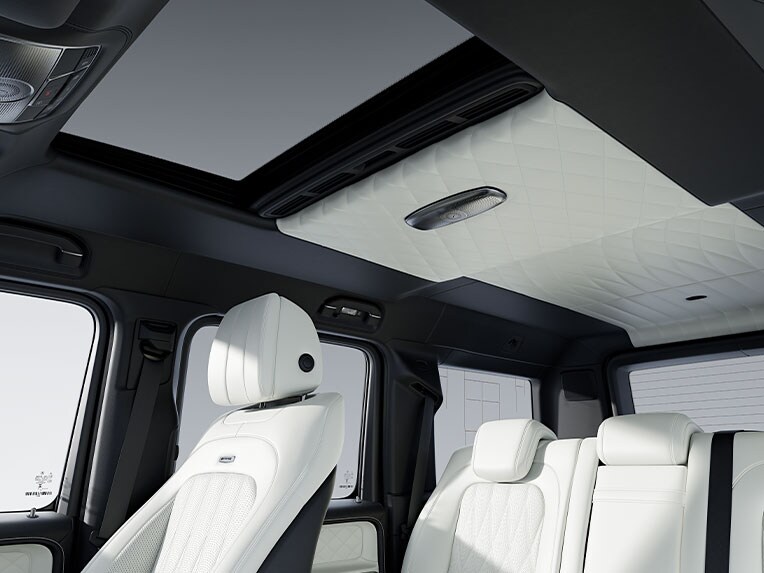 El interior del Clase G de Mercedes-AMG.