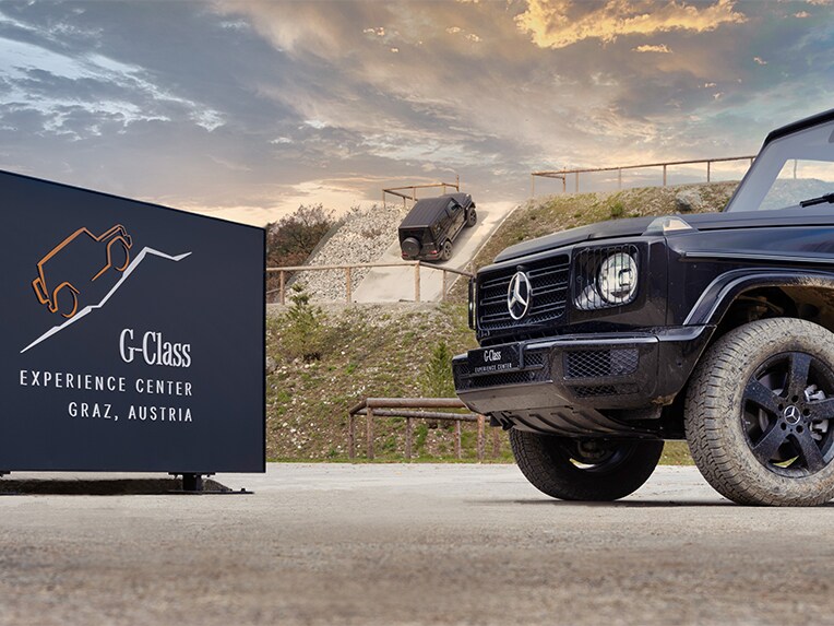El G-Class Experience Center.