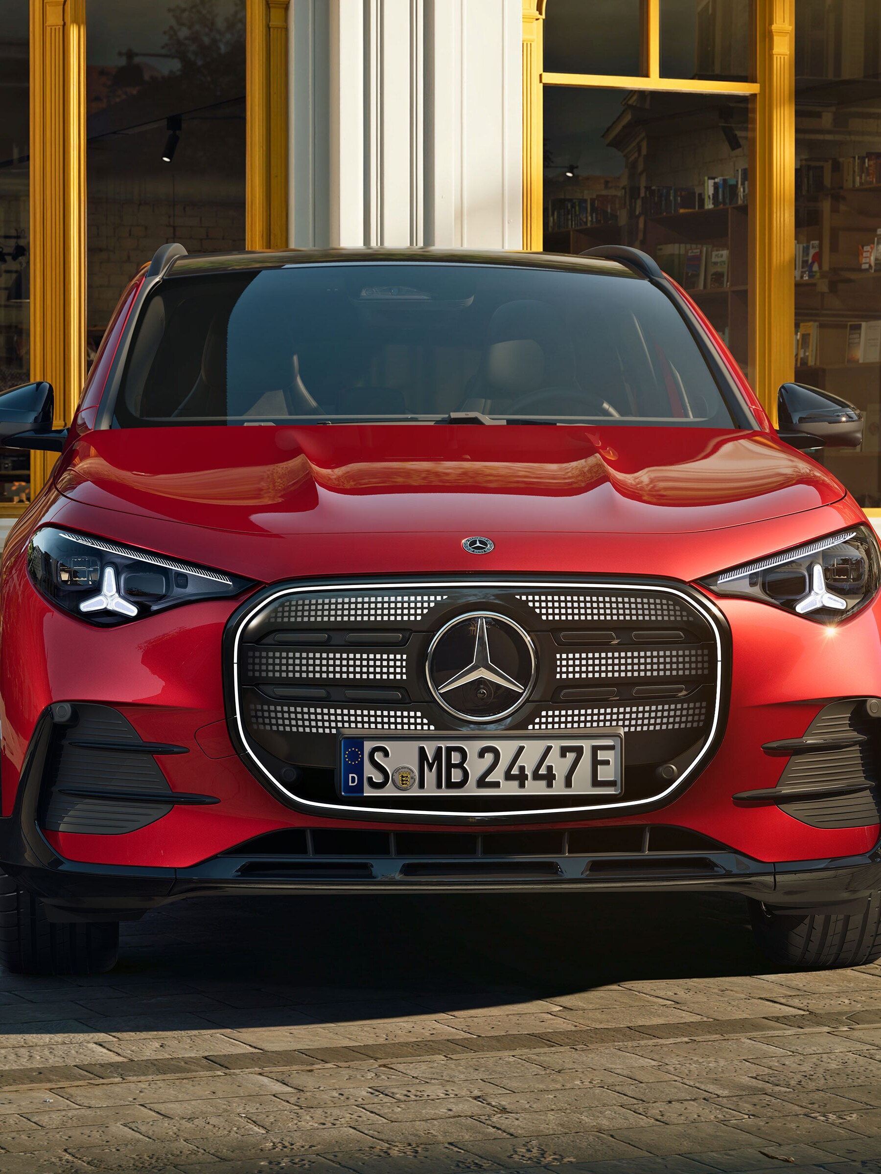 La icónica parrilla de Mercedes-Benz