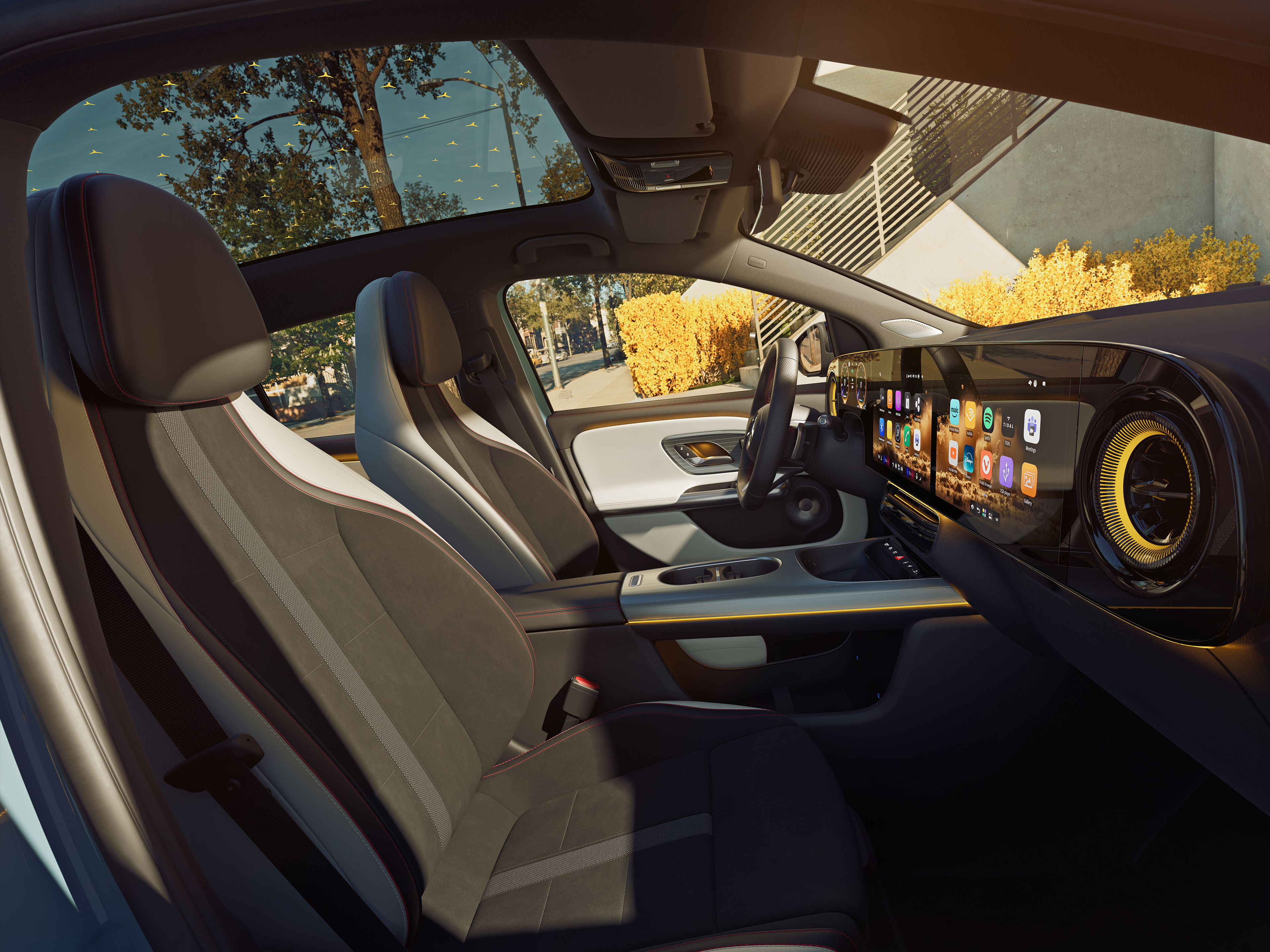 Interior | GLA | Mercedes-Benz El interior del GLA completamente nuevo de Mercedes-Benz.