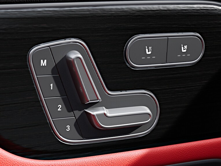 Paquete de asientos AMG Performance High-End en el Mercedes-AMG GLA.