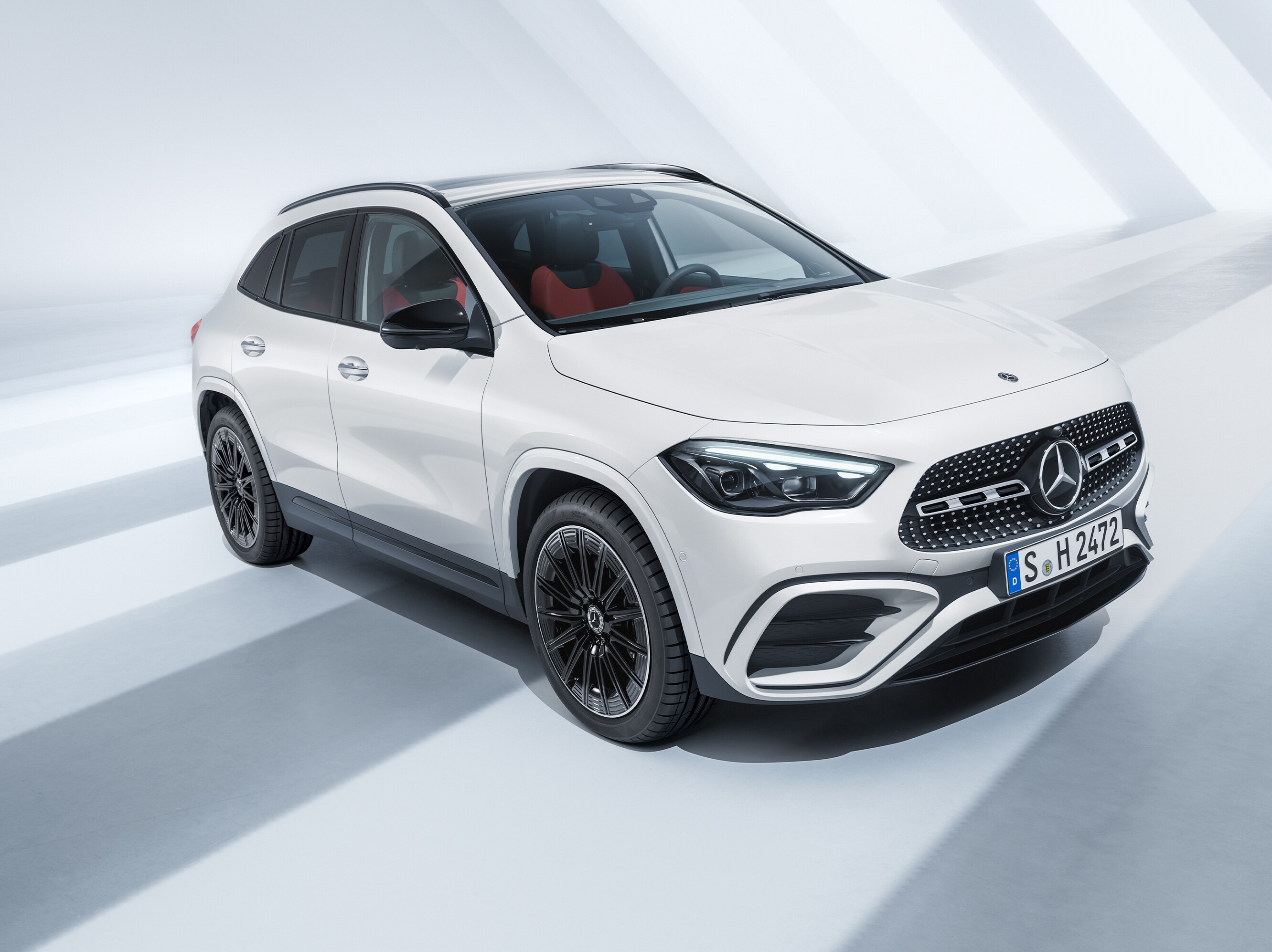 La imagen muestra un GLA 250 e