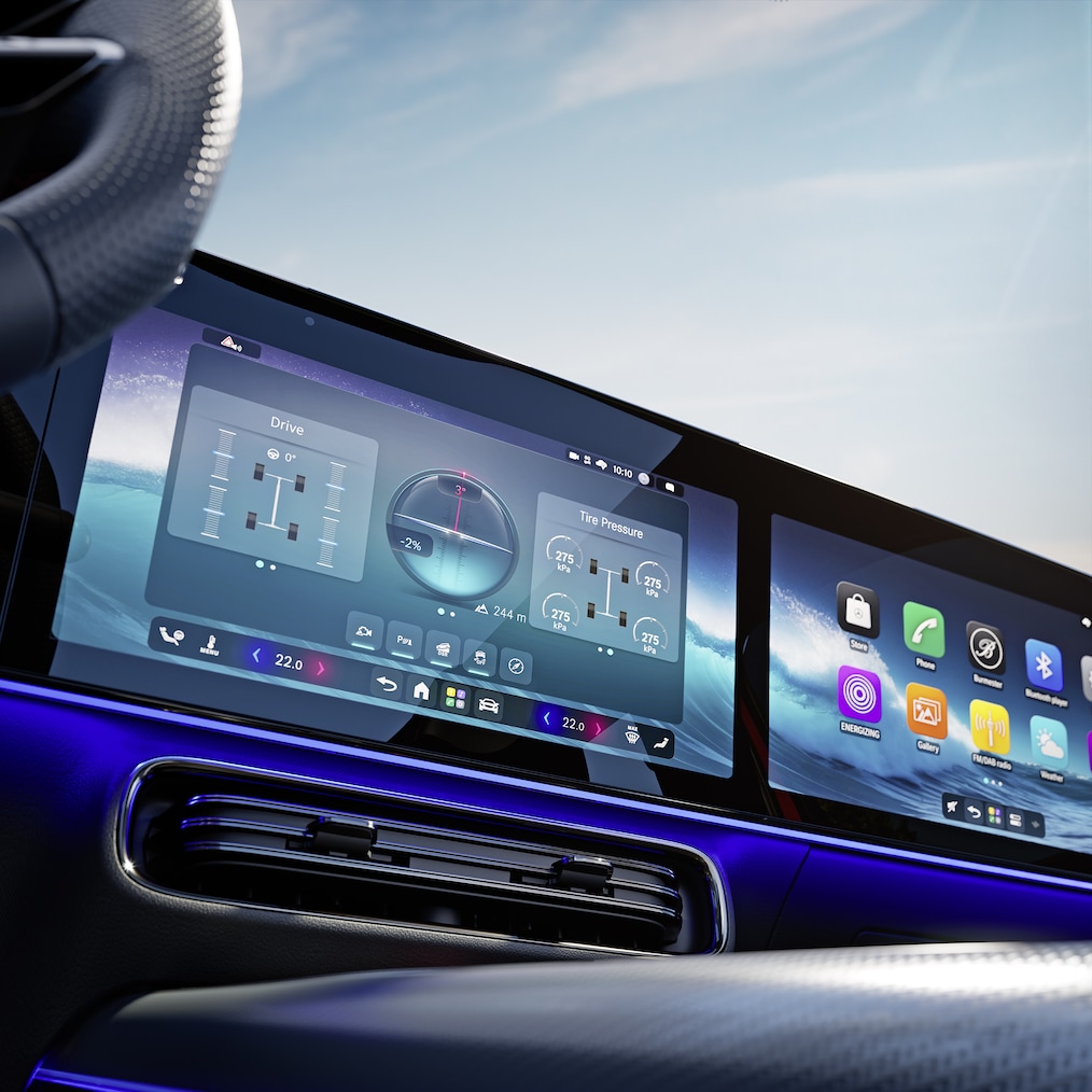 El programa de conducción Terrain Mode del nuevo GLB de Mercedes-Benz.GLB-X248-SPA.