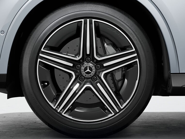 El sistema de frenos del Mercedes-Benz GLC Coupé.