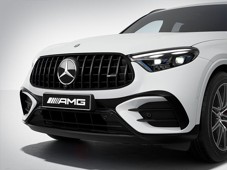 El Mercedes-AMG GLC con paquete Night AMG II.