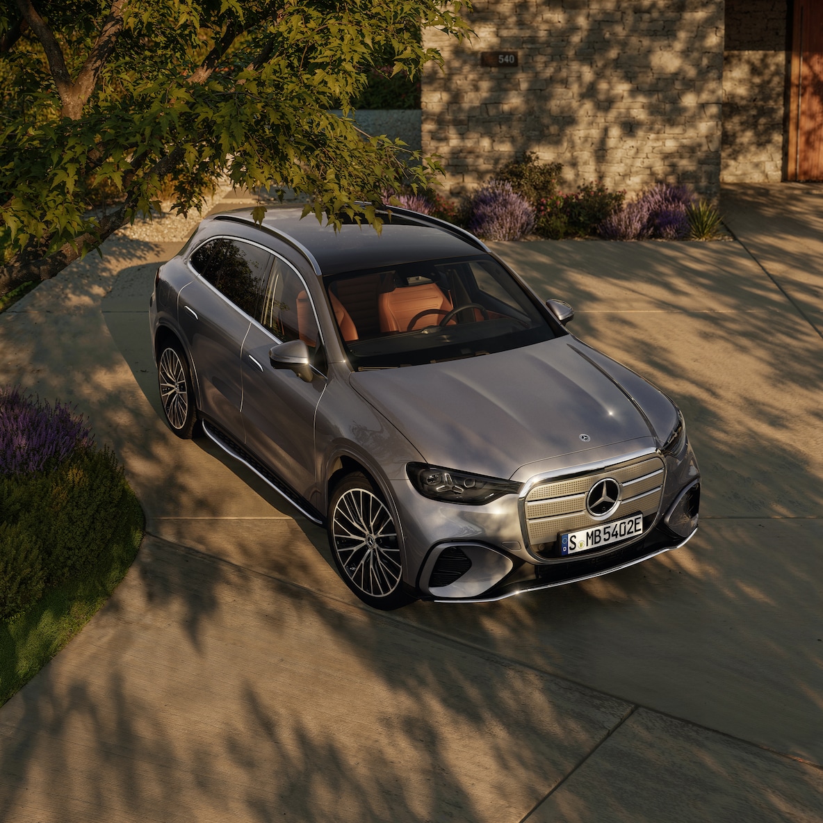 El exterior del nuevo GLC con tecnología EQ de Mercedes-Benz.