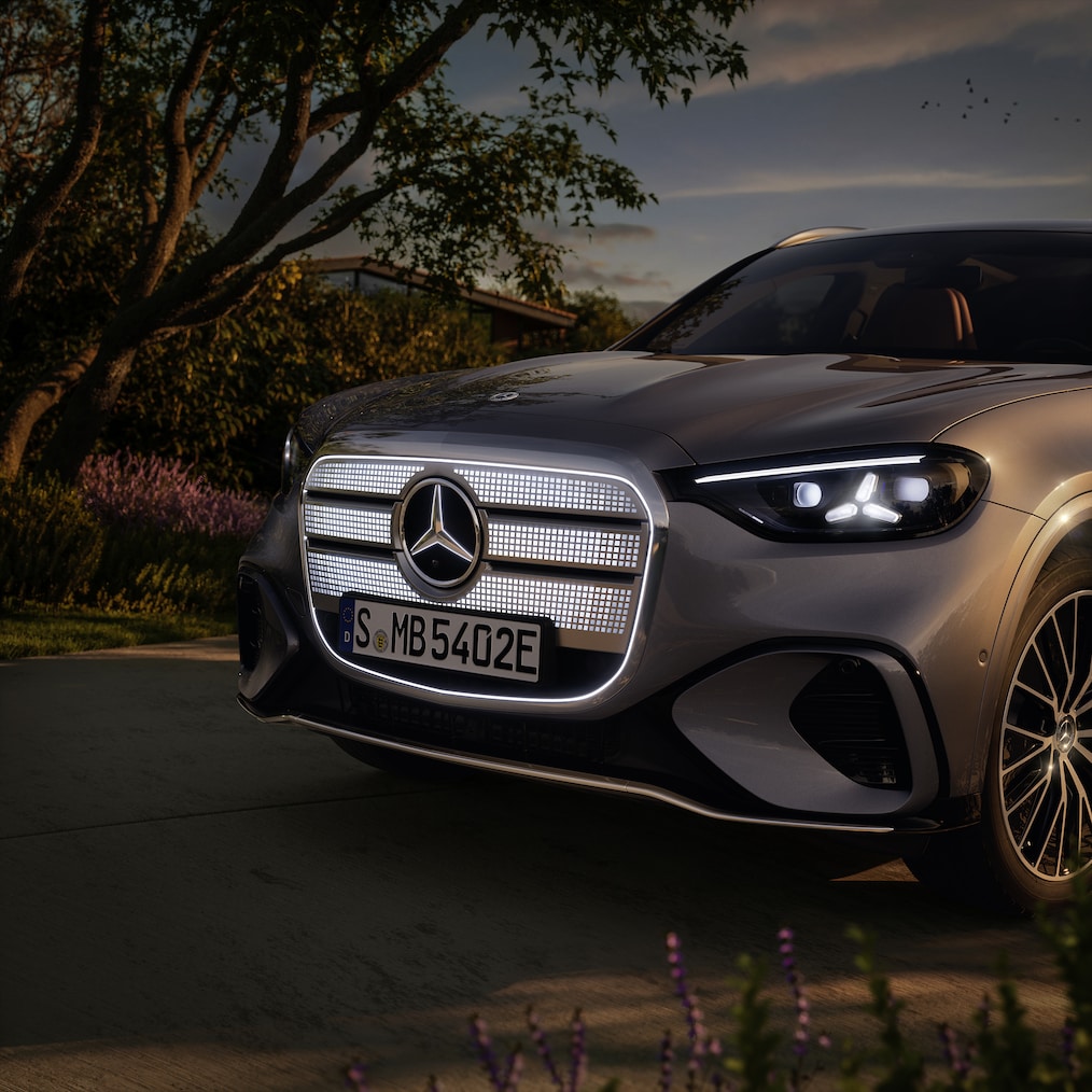 El exterior del nuevo GLC con tecnología EQ de Mercedes-Benz.