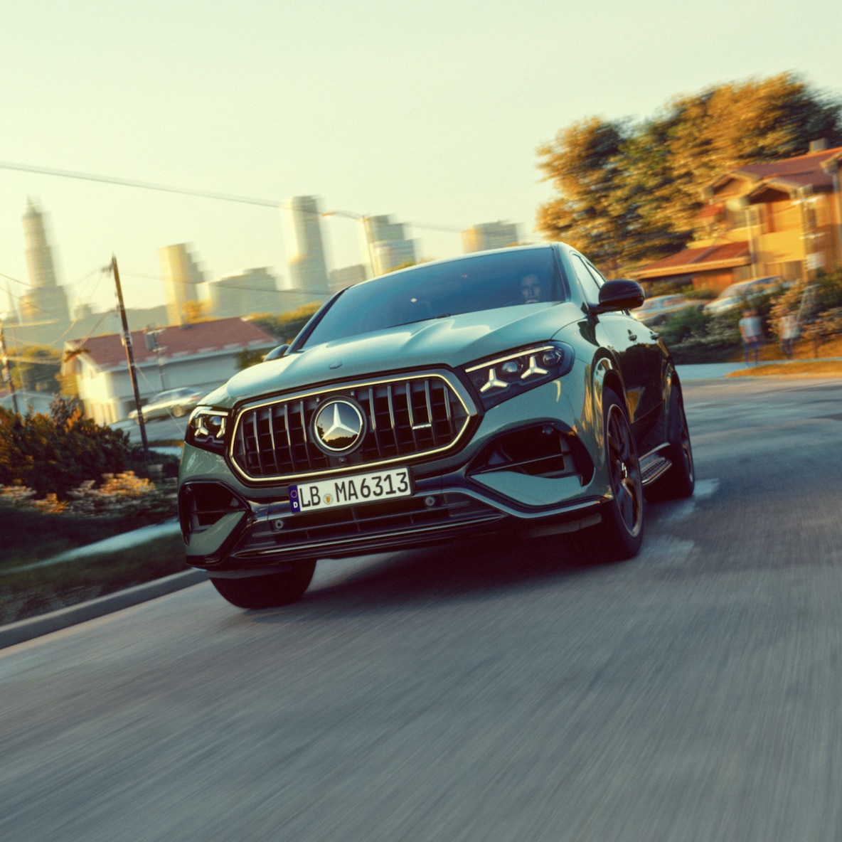 El nuevo diseño frontal del Mercedes-AMG GLE 63 S Coupé.