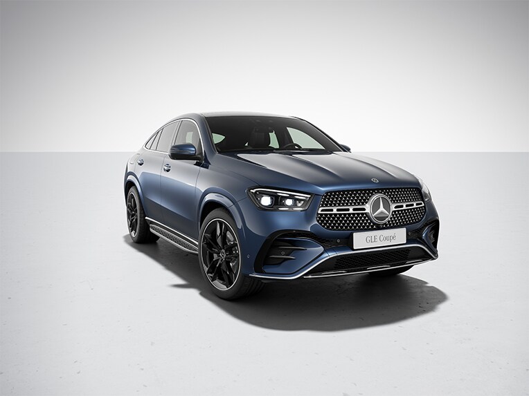 El exterior del Mercedes-Benz GLE Coupé con la línea AMG Line.