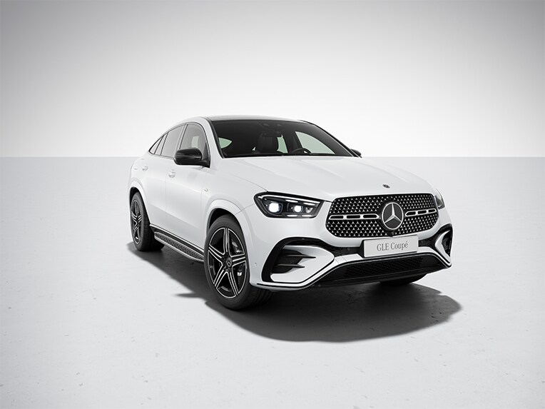 El exterior del Mercedes-Benz GLE Coupé con paquete Night.