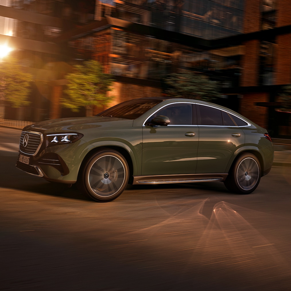 El nuevo GLE Coupé de Mercedes-Benz con AMG Line.
