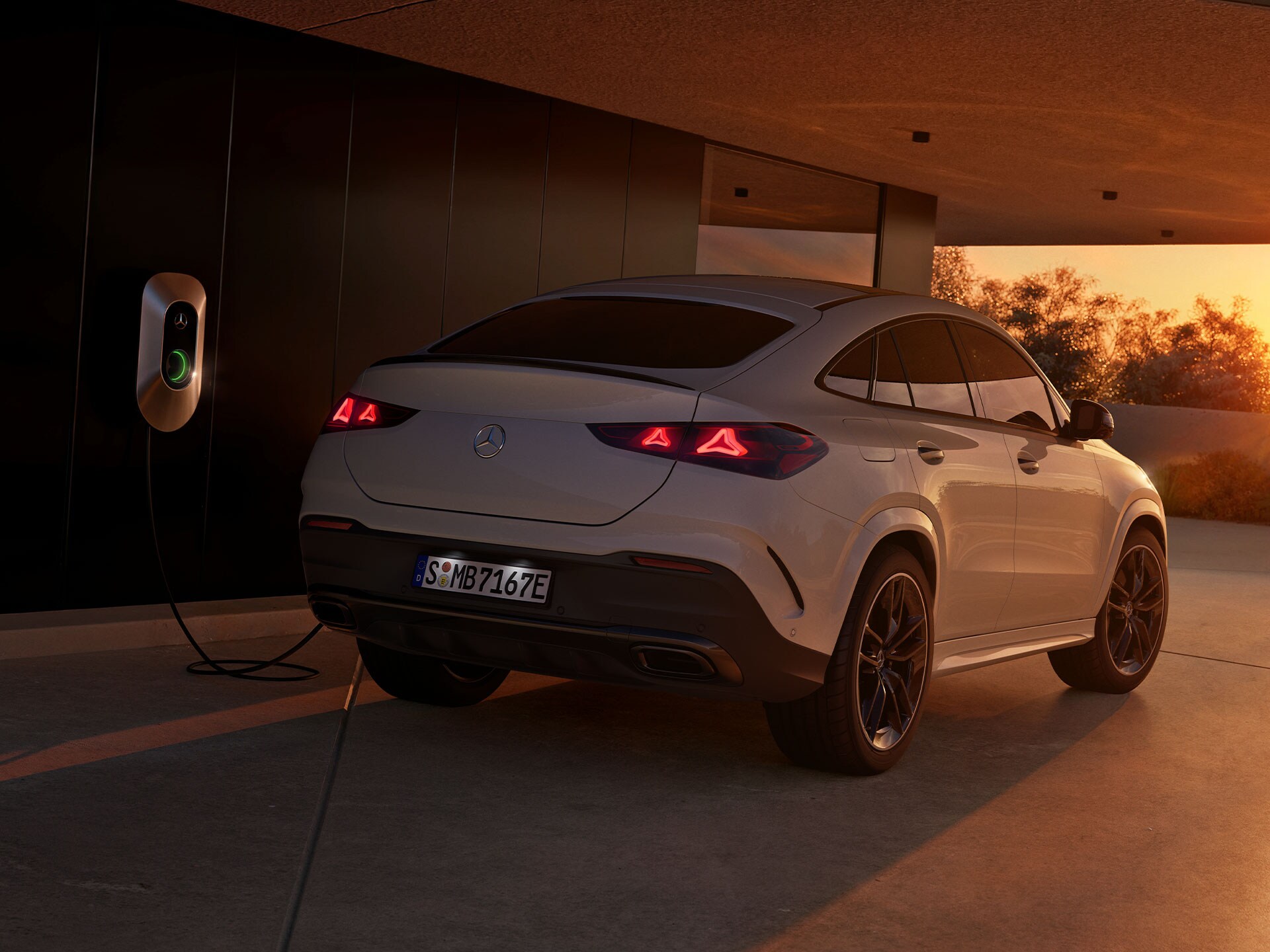El GLE Coupé de Mercedes-Benz como híbrido enchufable.