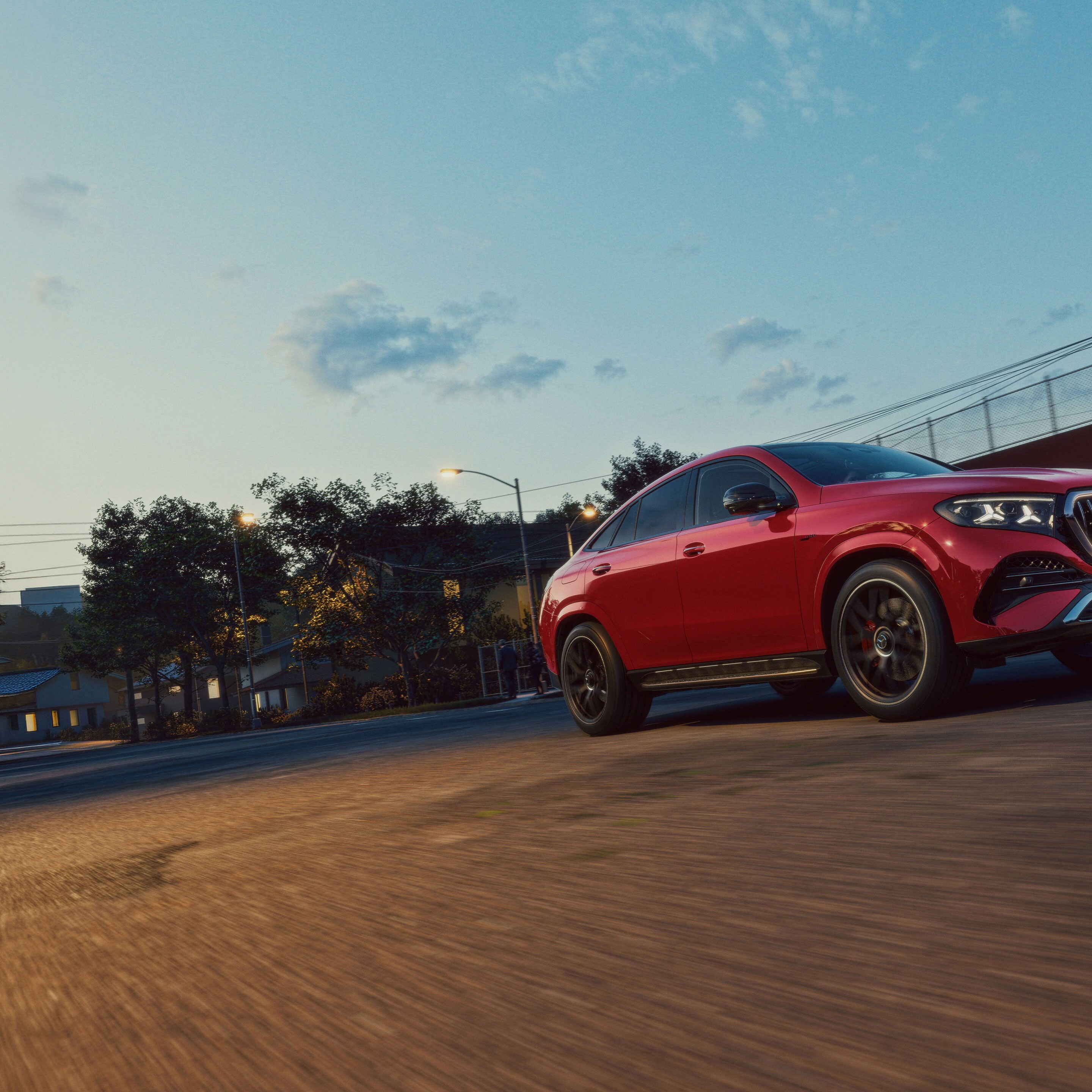 El exterior del nuevo Mercedes-AMG GLE Coupé.