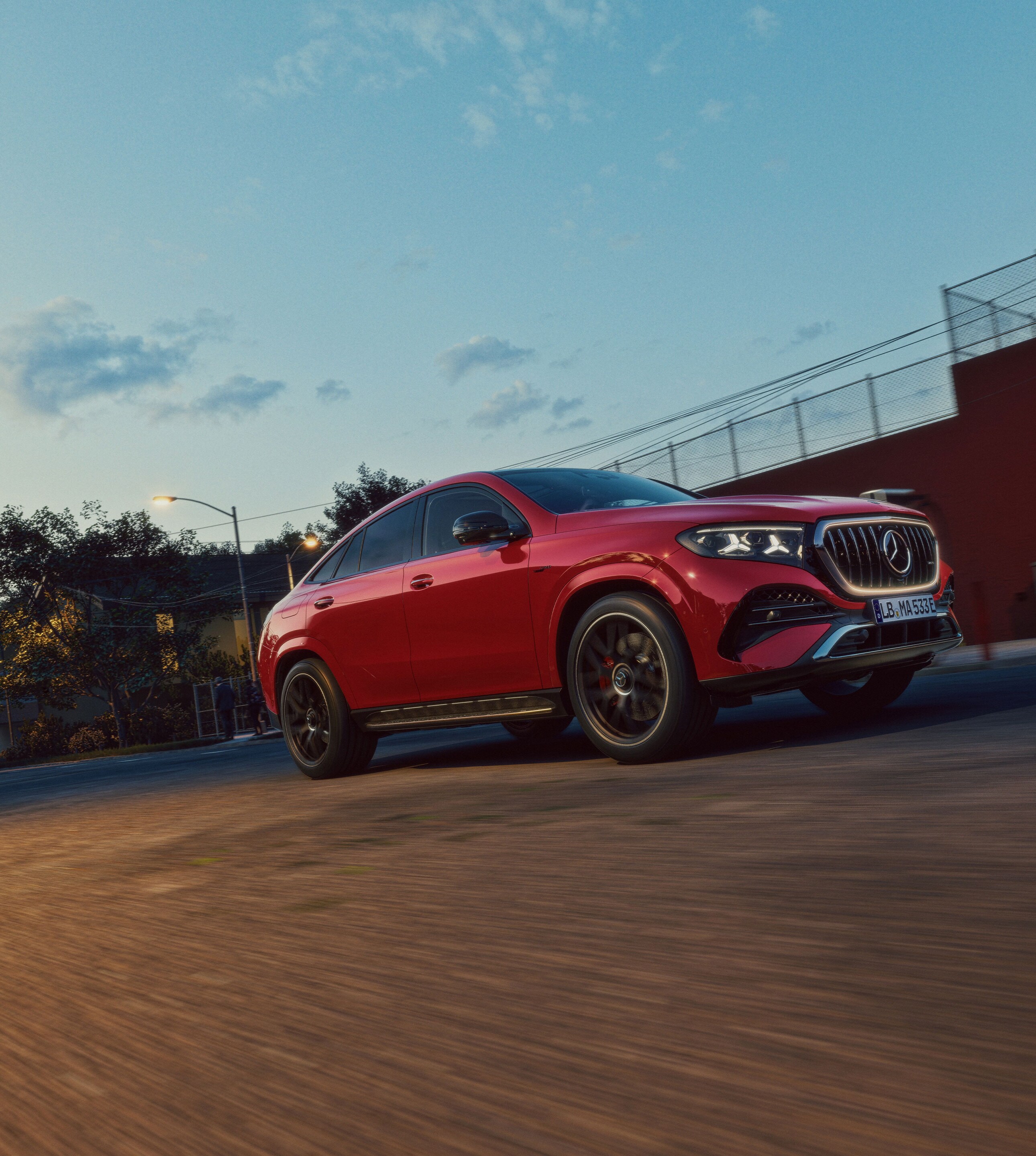 El exterior del nuevo Mercedes-AMG GLE Coupé.