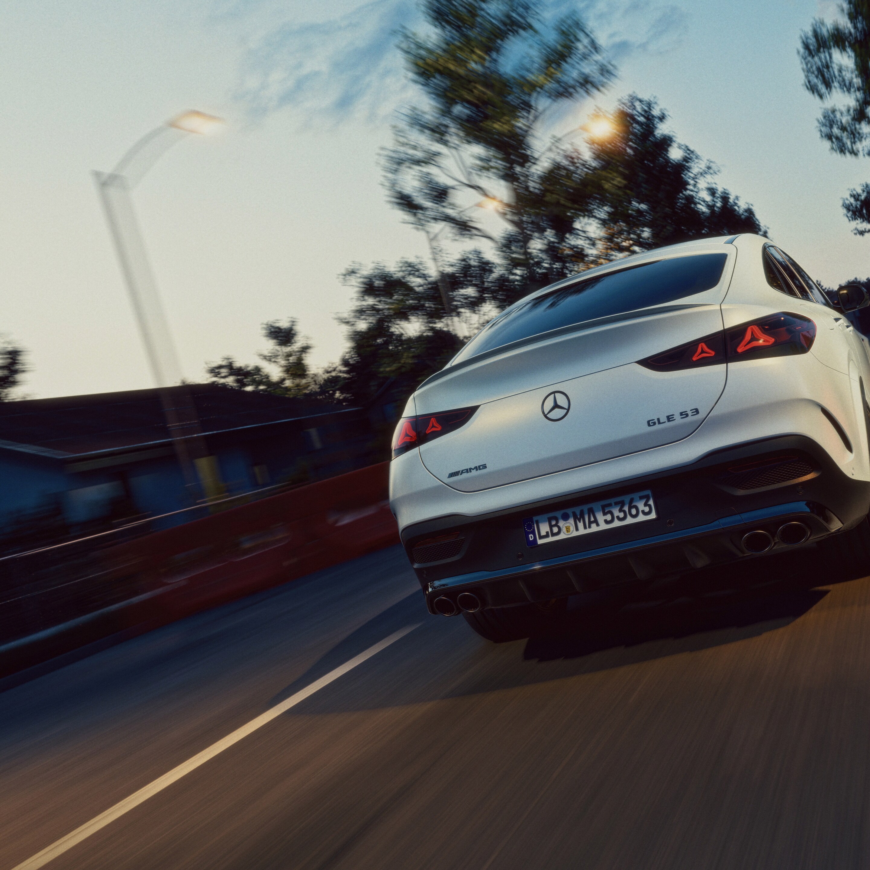 El exterior del nuevo Mercedes-AMG GLE Coupé.