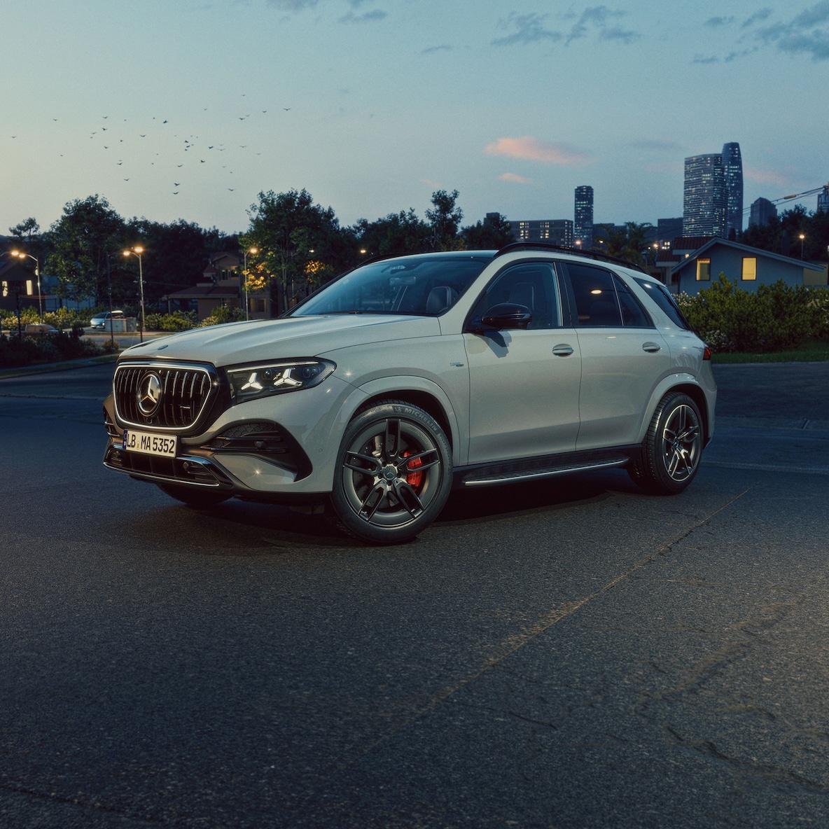 El exterior del GLE 53 4MATIC+ de Mercedes-AMG.