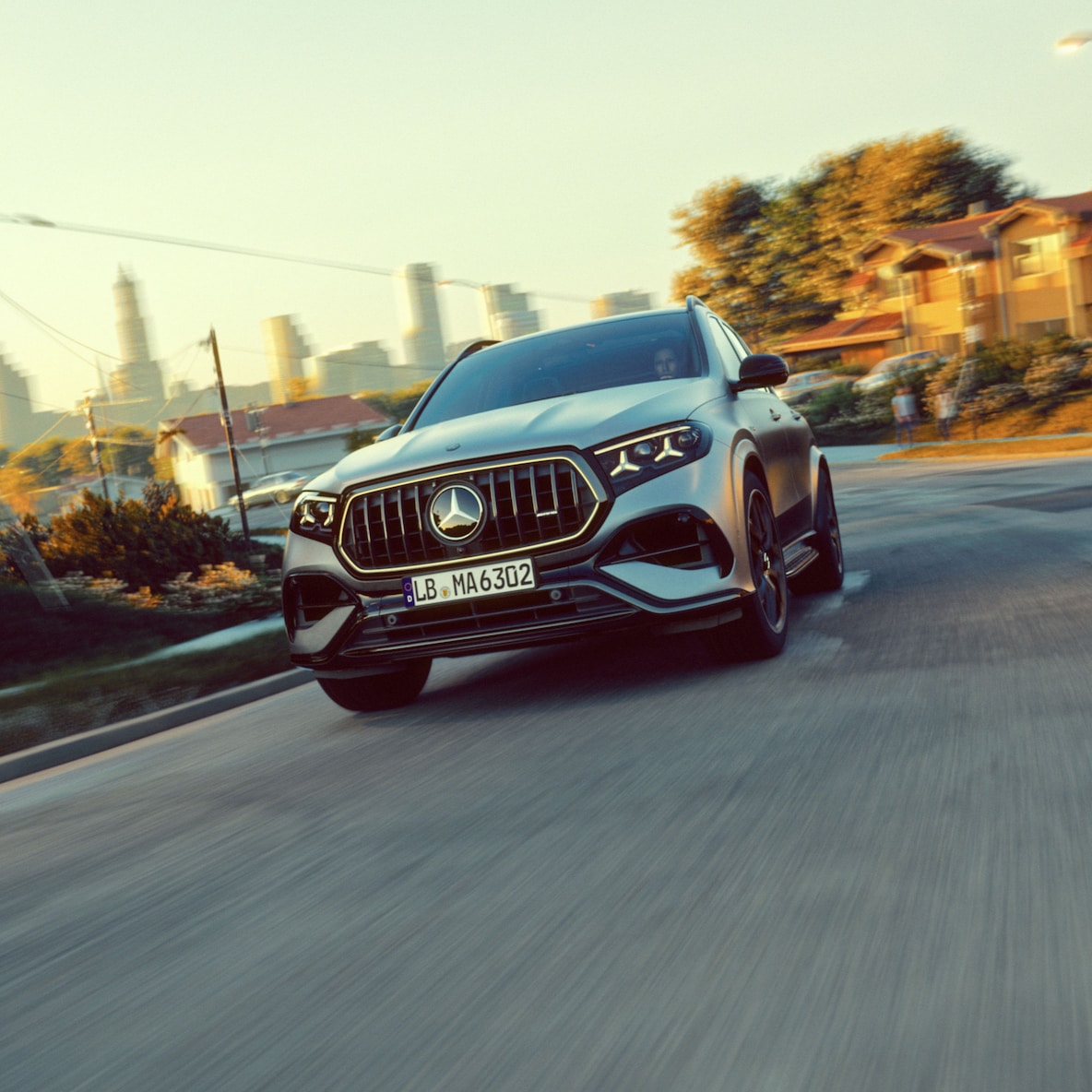 El nuevo frontal del GLE 63 de Mercedes-AMG.