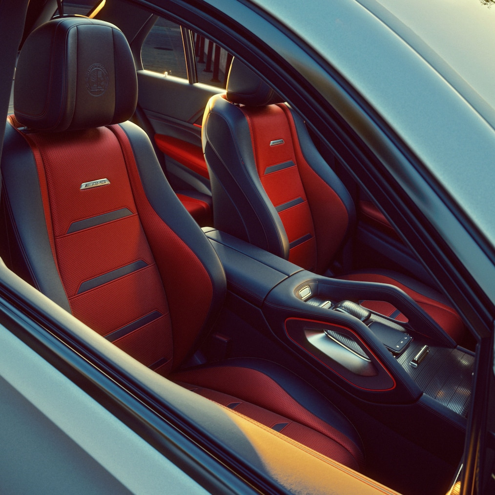 Los asientos AMG del GLE 63 de Mercedes-AMG.