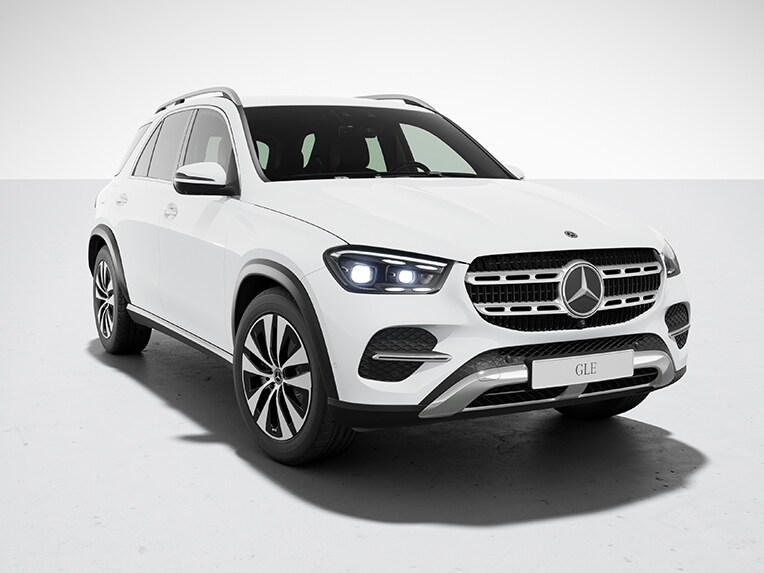 El exterior del Mercedes-Benz GLE con equipamiento de serie.