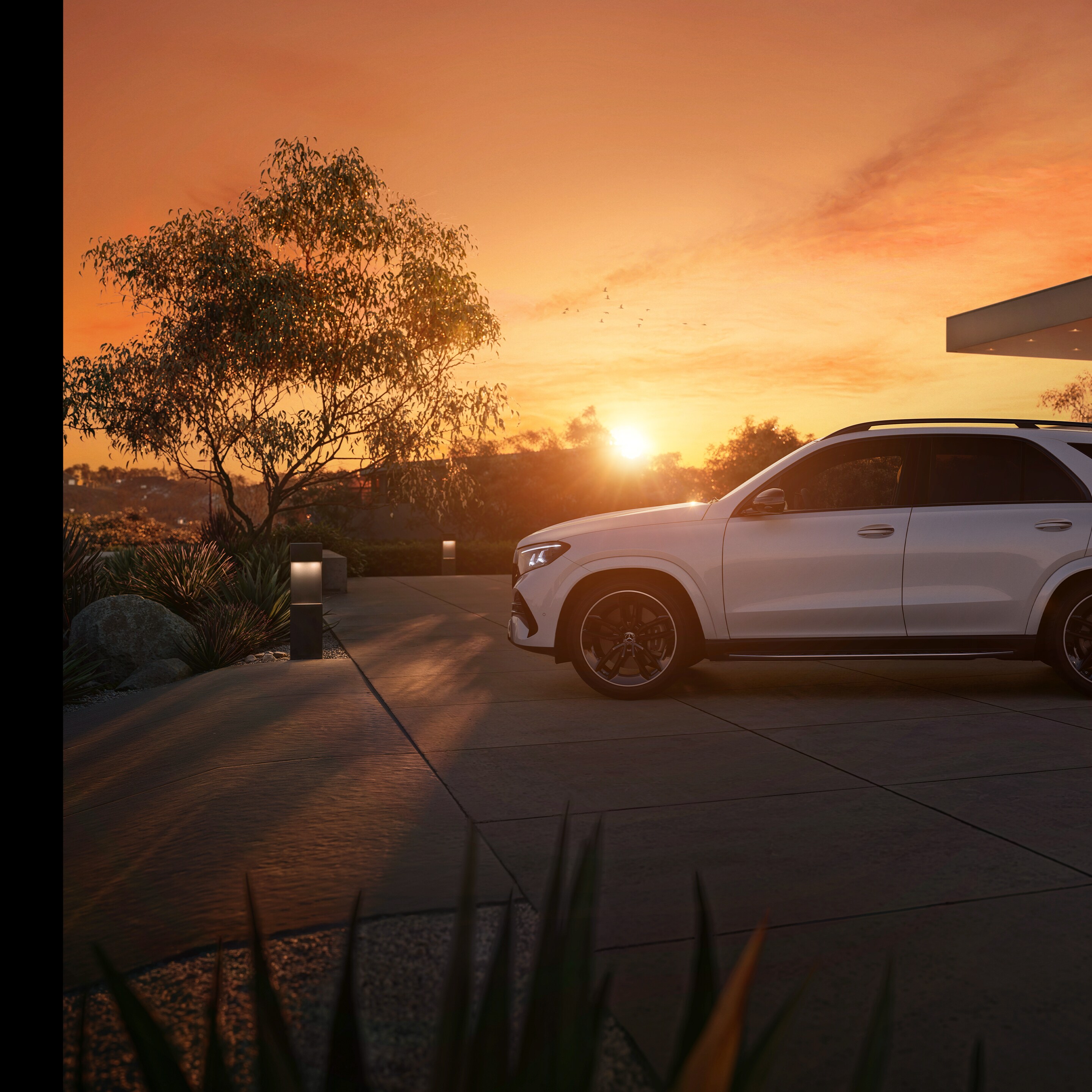 El exterior del nuevo GLE de Mercedes-Benz.