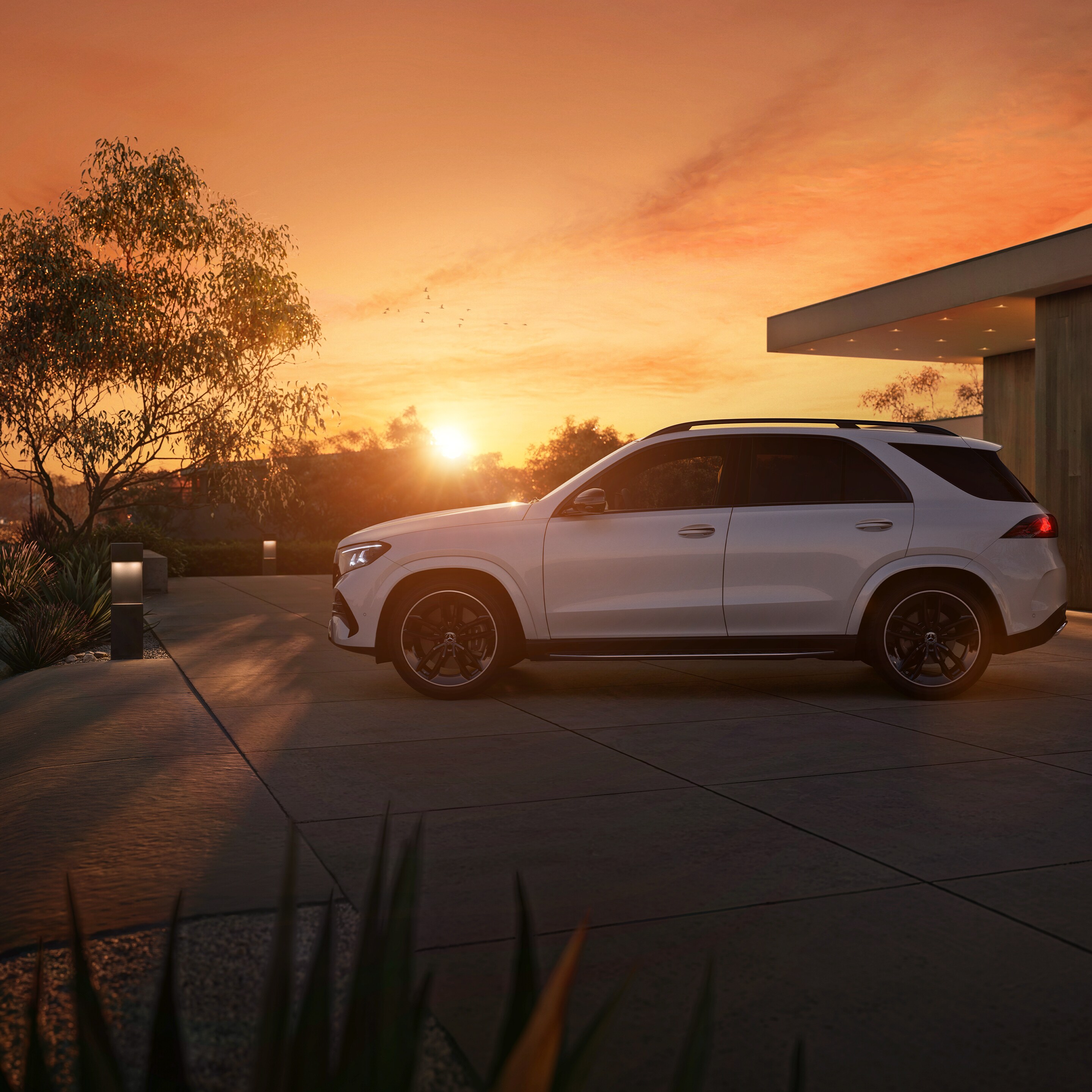 El exterior del nuevo GLE de Mercedes-Benz.