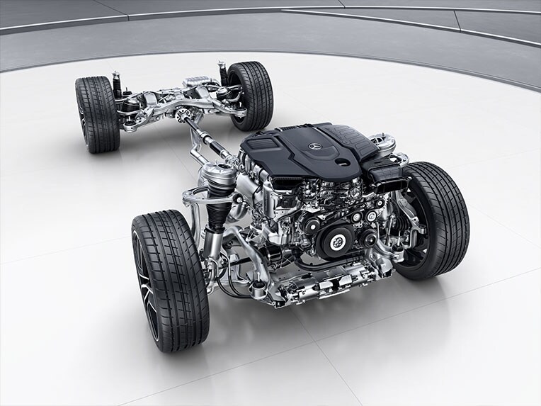 La tracción integral 4MATIC para el GLS de Mercedes-Benz.