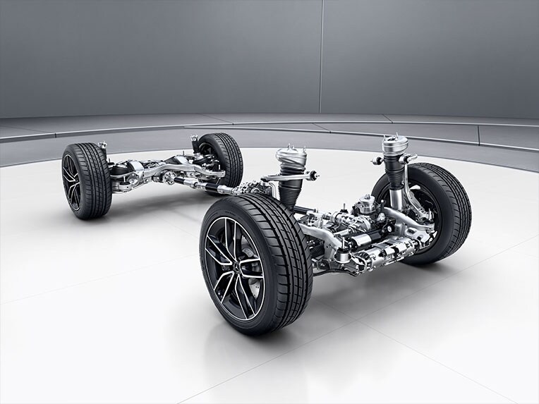 AIRMATIC en el GLS de Mercedes-Benz.
