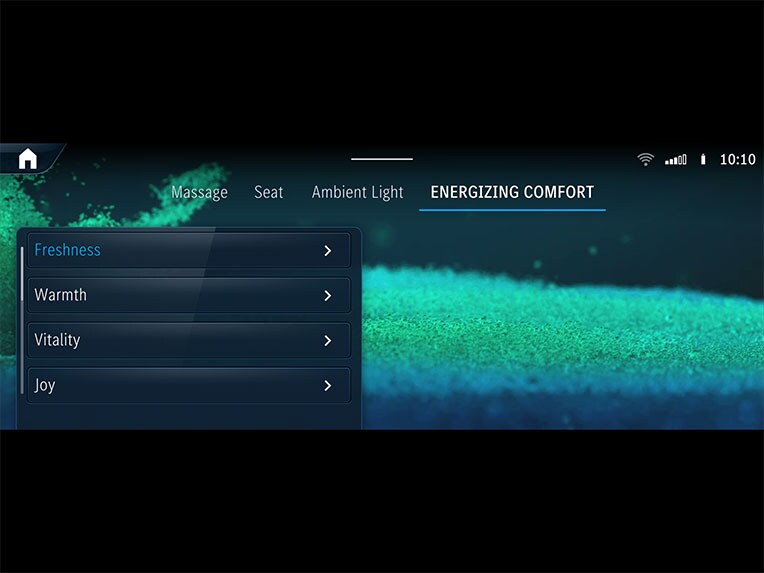 El paquete ENERGIZING Plus del GLS de Mercedes-Benz.