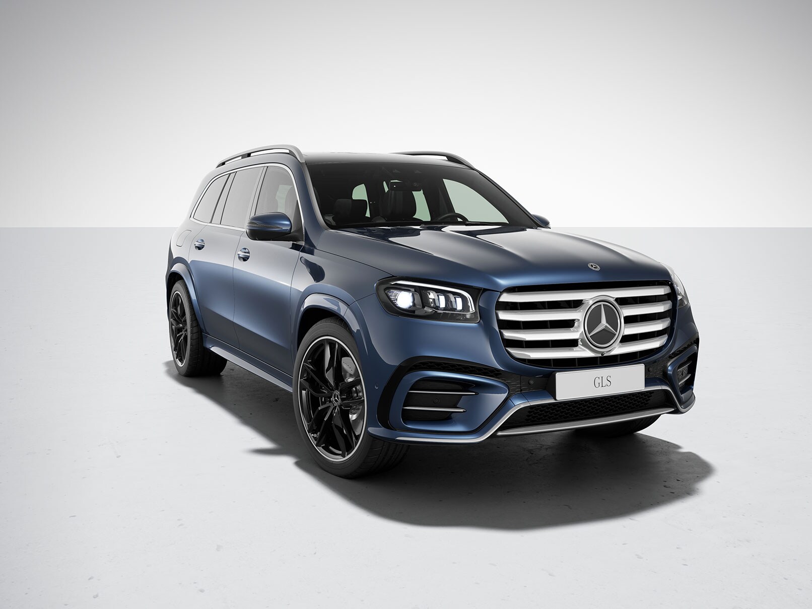 El Mercedes-Benz GLS con la línea de equipamiento AMG Line.