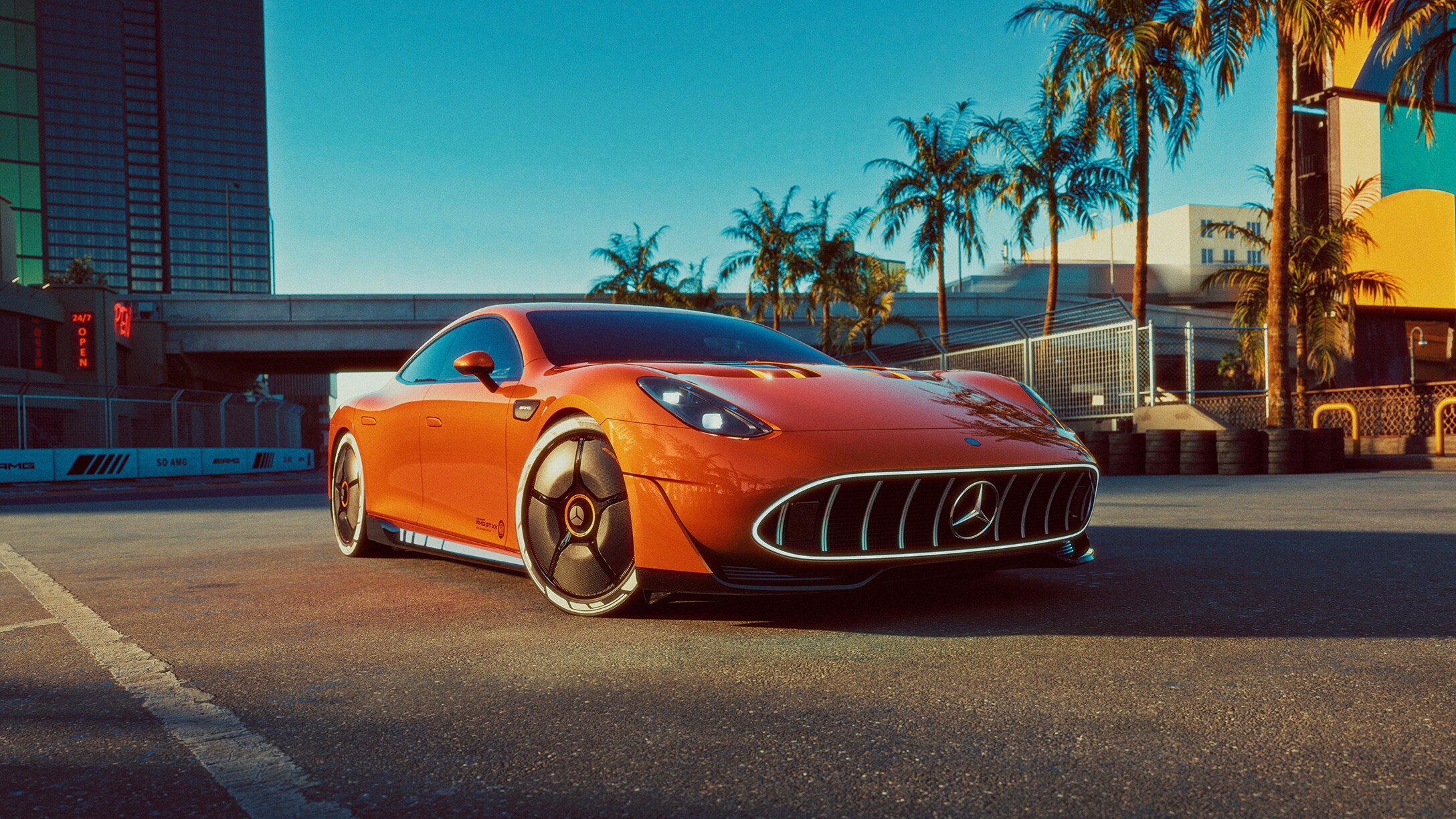 El nuevo CONCEPT AMG GT XX con arquitectura eléctrica AMG (AMG.EA) de Mercedes-AMG.