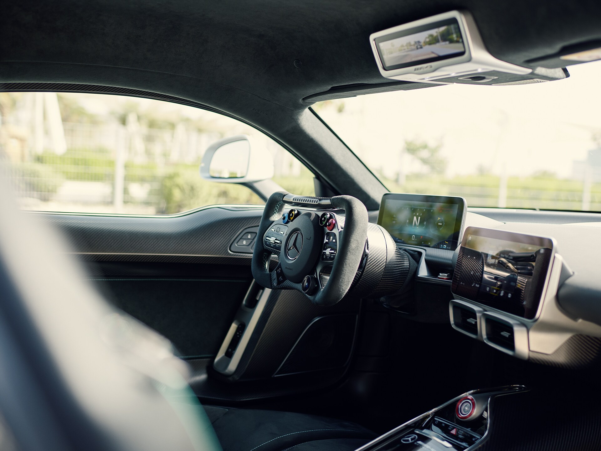 Interior del ONE de Mercedes-Benz AMG.