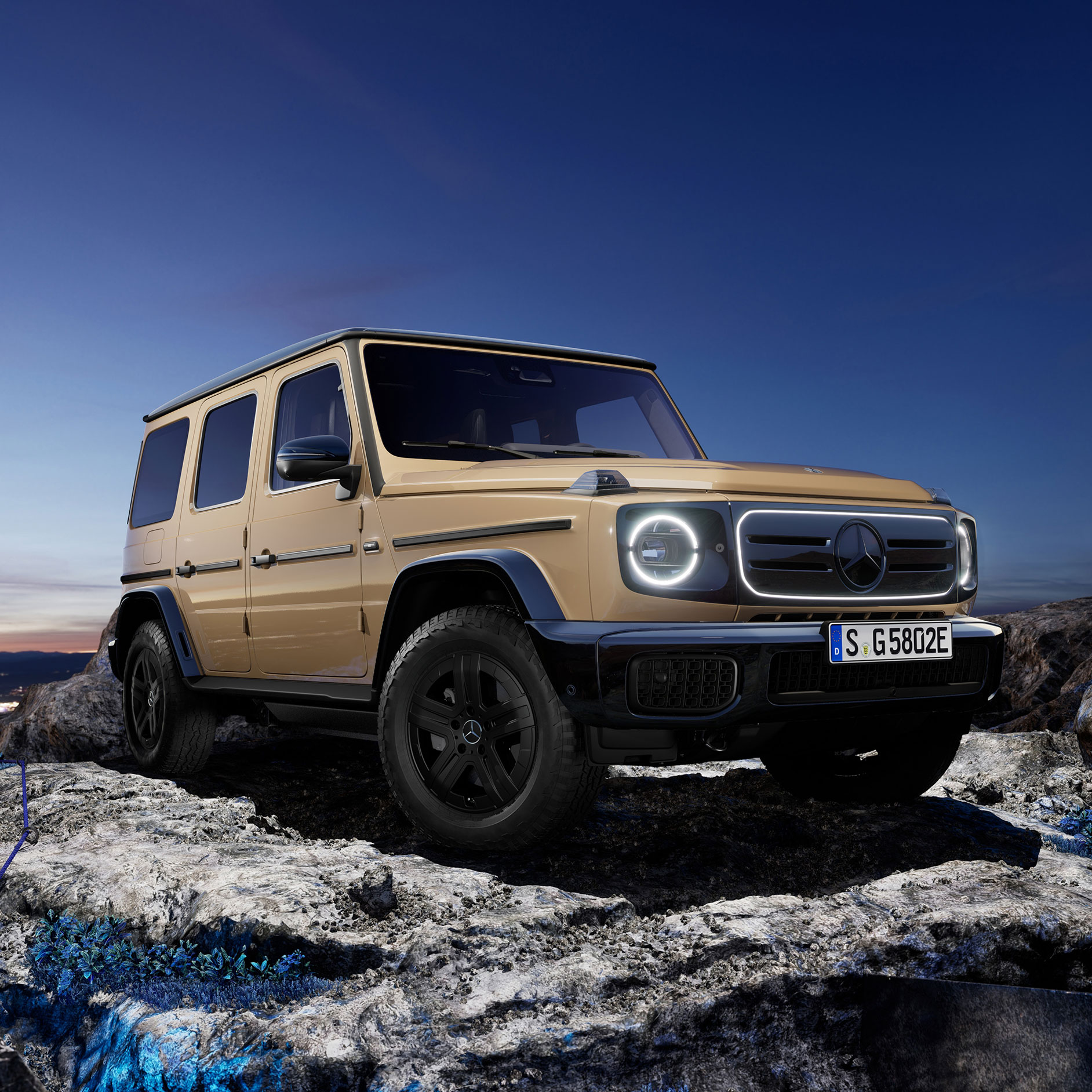 G 580 con tecnología EQ | Área de la marca del Clase G | Mercedes-Benz El Mercedes-Benz G 580 con tecnología EQ.