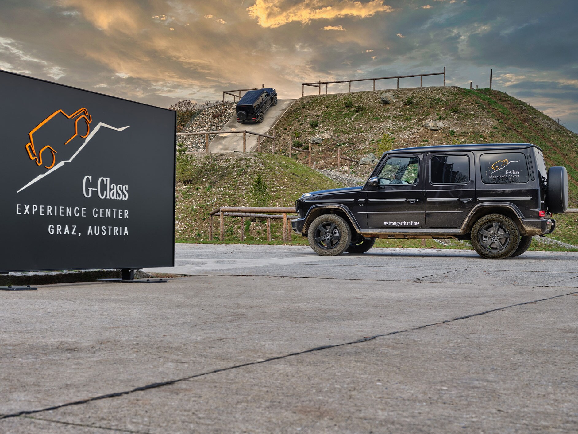 El G-Class Experience Center.