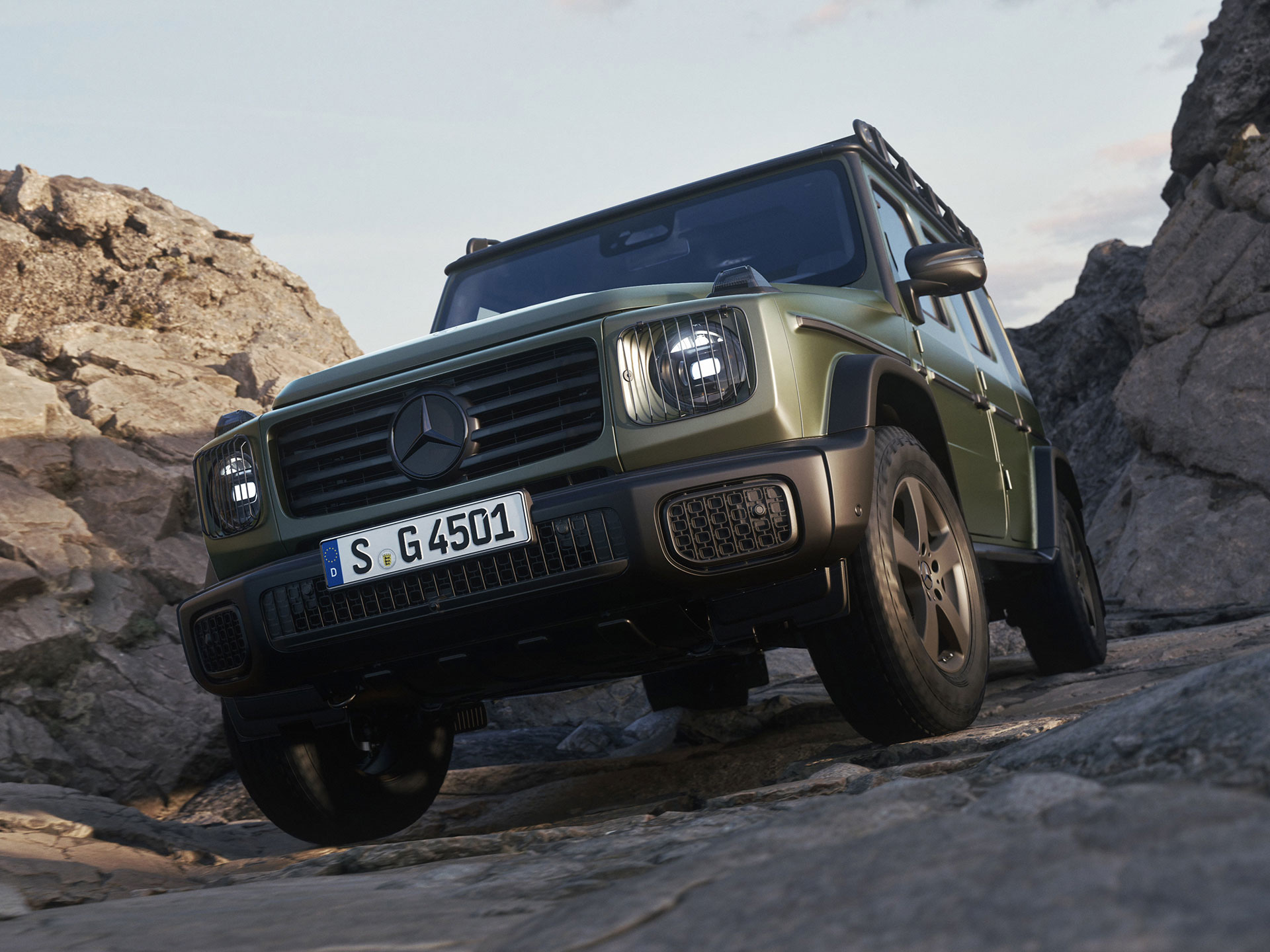 Clase G | Área de la marca del Clase G | Mercedes-Benz El icónico Mercedes-Benz Clase G.