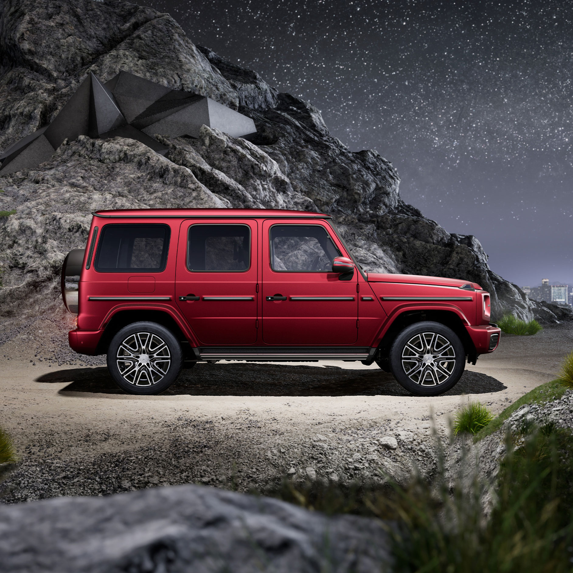 Exterior | Área de la marca del Clase G | Mercedes-Benz El exterior del Mercedes-Benz Clase G.