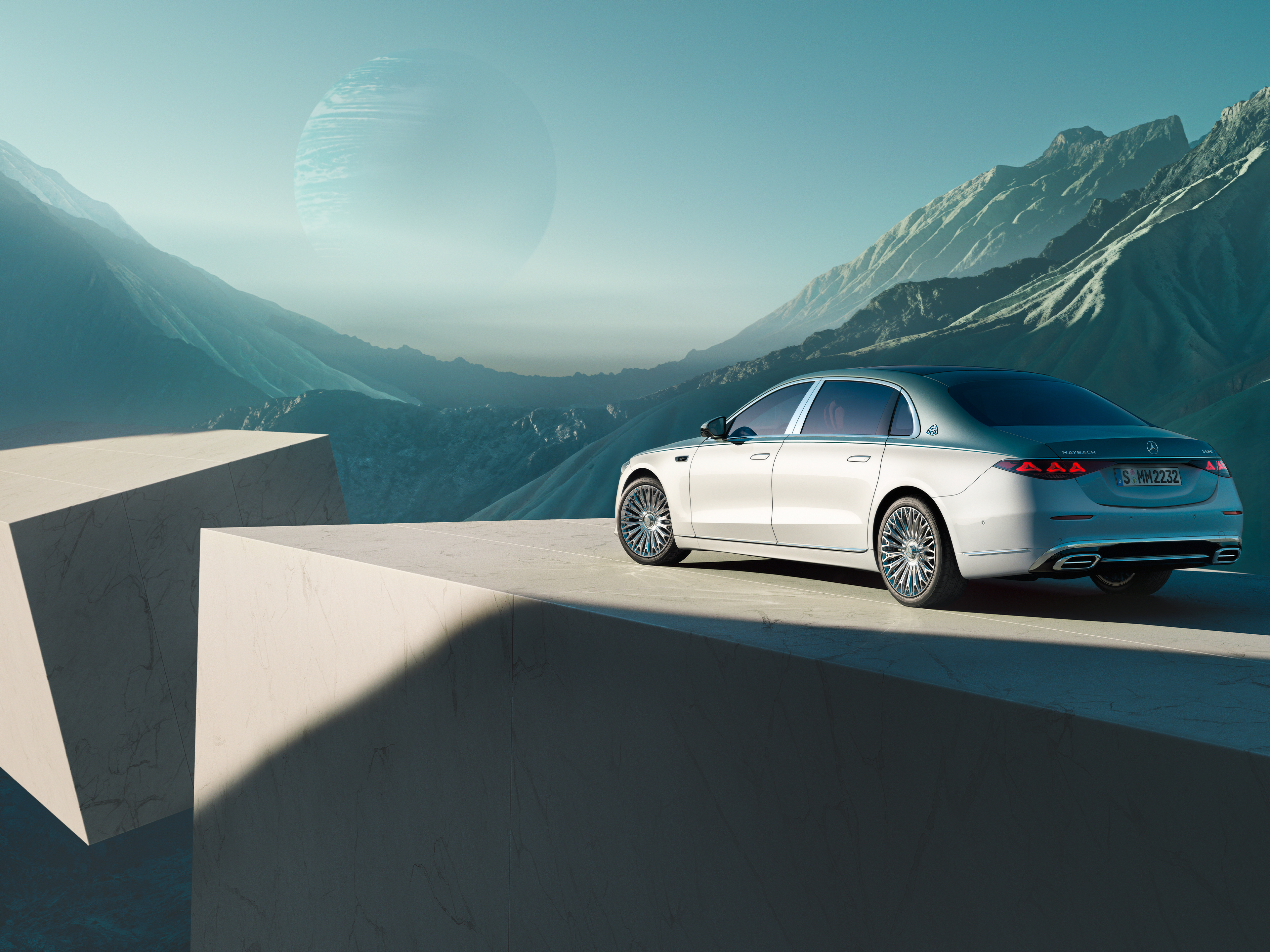 Clase S | Marca | Mercedes-Maybach Vista lateral del Mercedes-Maybach Clase S.