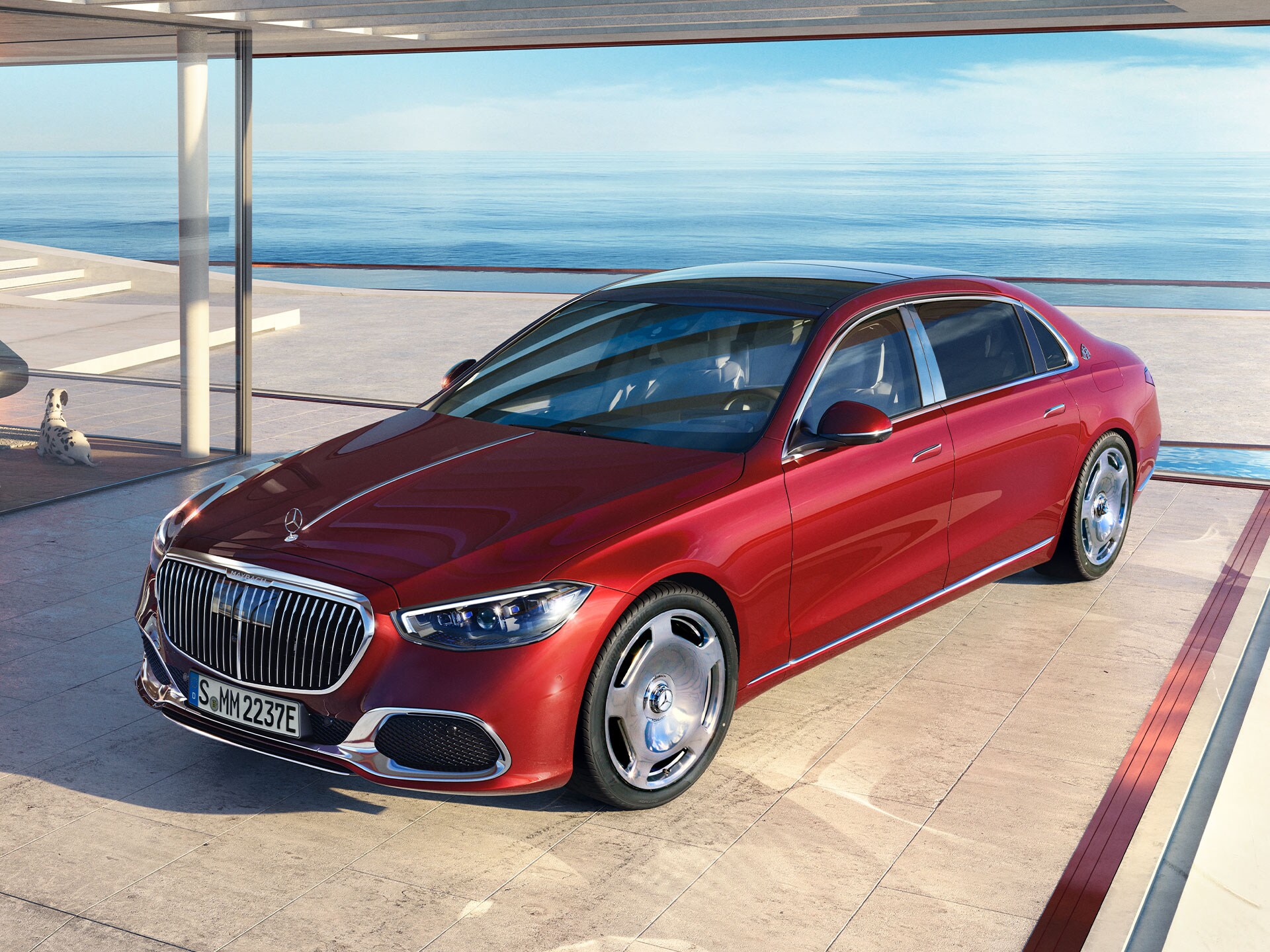 El Mercedes-Maybach S 580 e con tecnología EQ.