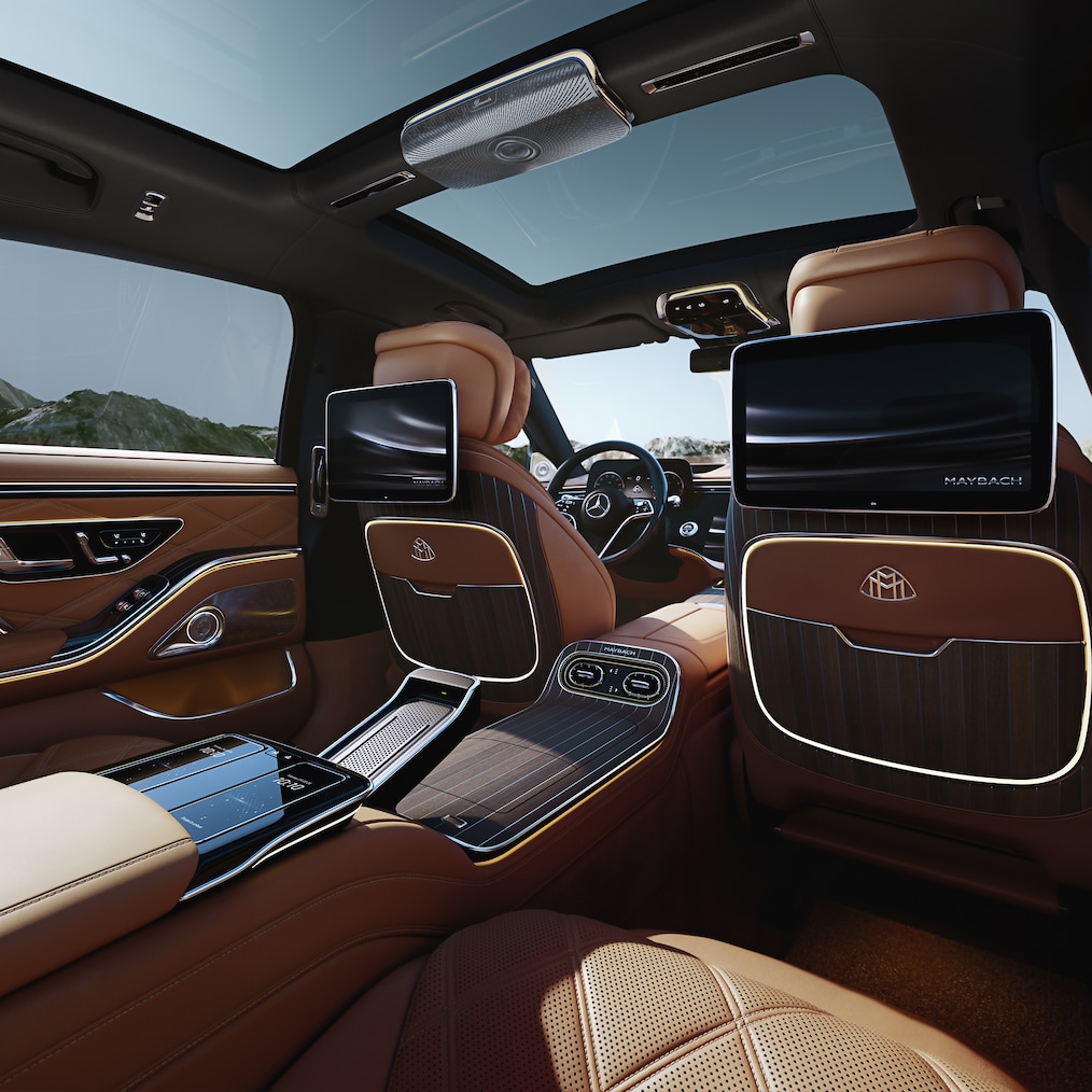 El interior Exclusive del nuevo Mercedes-Maybach Clase S.