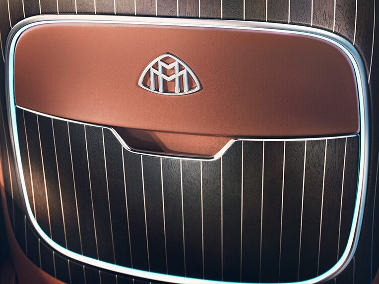 Revestimiento de los respaldos MANUFAKTUR del Mercedes-Maybach Clase S.