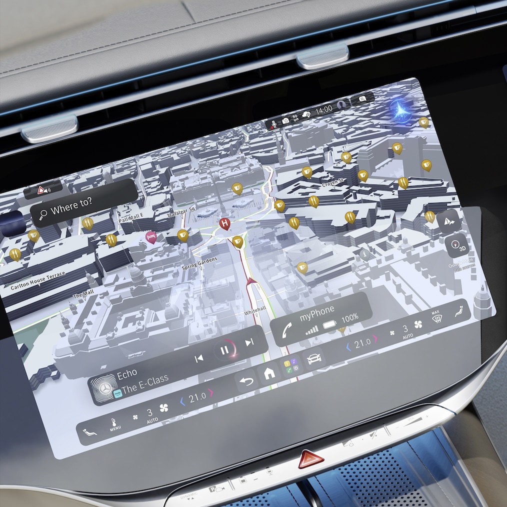 Asistente virtual MBUX.